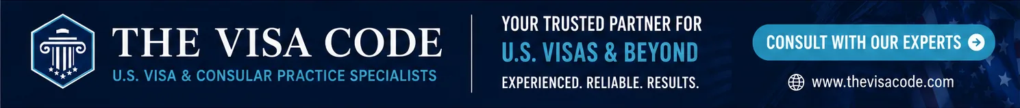 The Visa Code — Your Trusted Partner for U.S. Visas & Beyond. Consult With Our Experts.